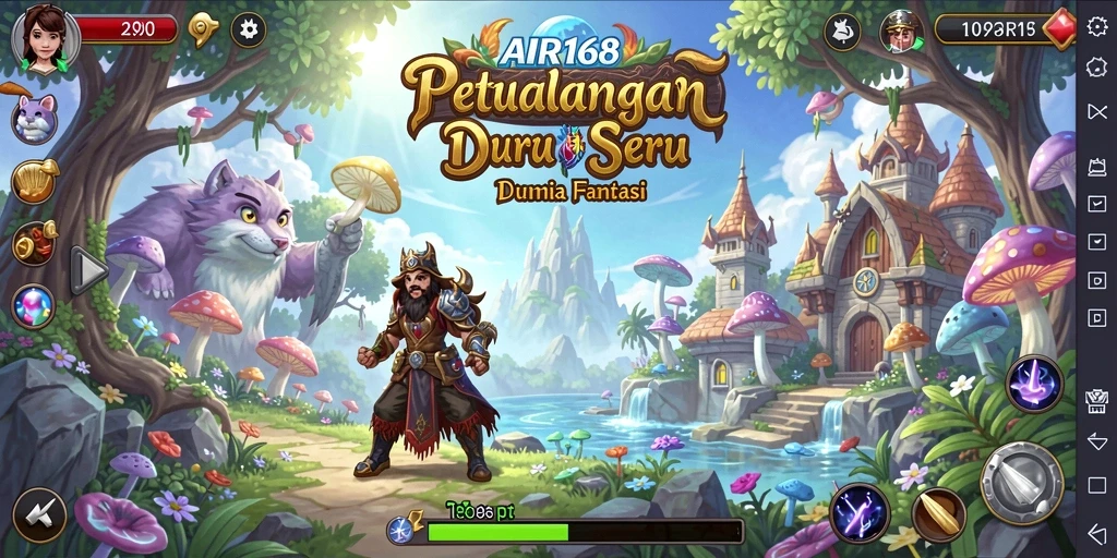 Gameplay Adventure AIR168 yang memukau dan menantang.