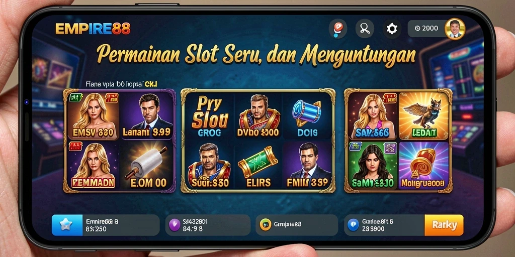 Tampilan menarik dan gameplay Slot yang seru.