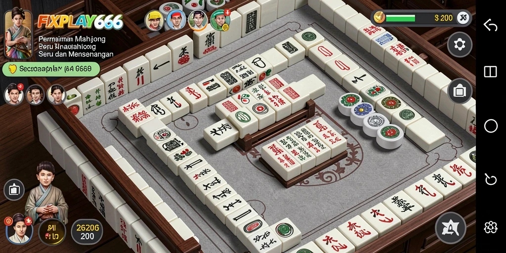 Gameplay Mahjong yang menarik dan penuh tantangan di FIXPLAY666.