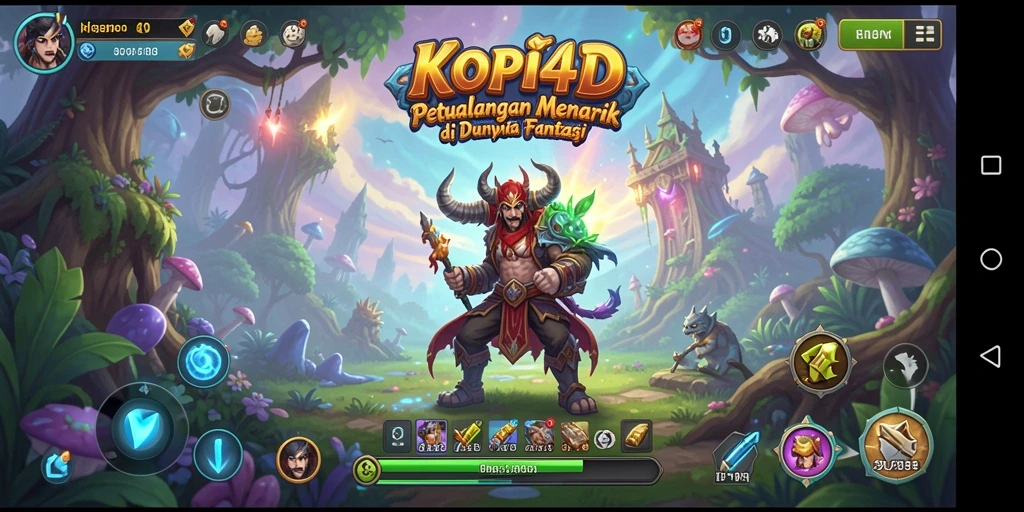 Tangkapan layar KOPI4D menampilkan aksi petualangan yang menegangkan.