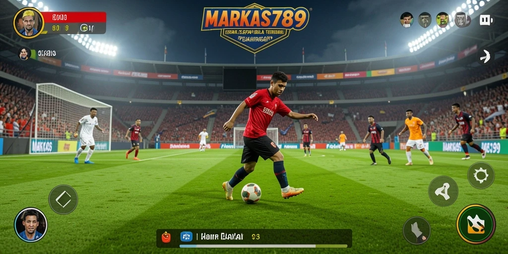 Tampilan gameplay realistis dalam MARKAS789 yang menegangkan.