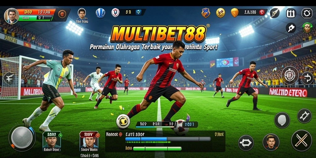 Gameplay menarik dalam aplikasi MULTIBET88 dengan berbagai pilihan olahraga.