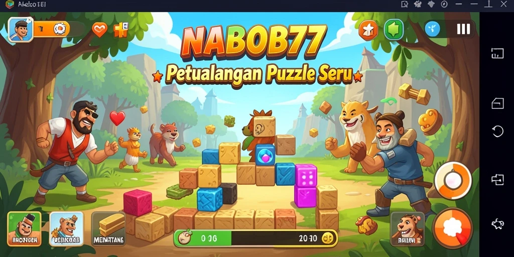 Tampilan gameplay NABOB77 yang menarik dan menantang.