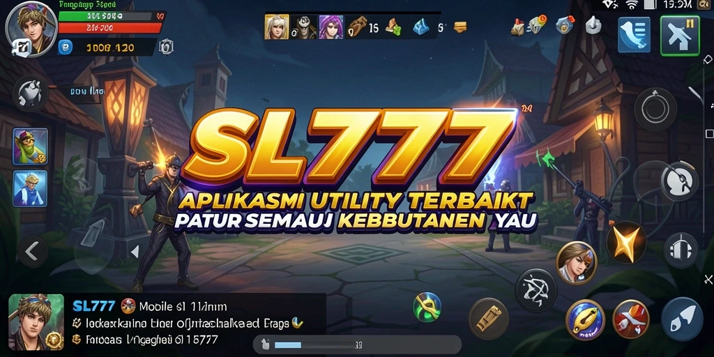 Tampilan antarmuka SL777 yang modern dan intuitif untuk pengguna utility.