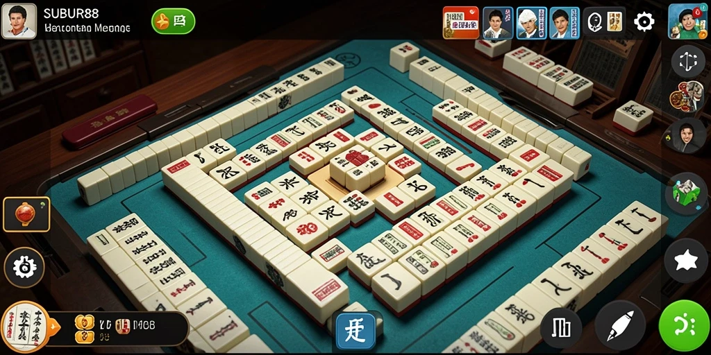 Screenshot SUBUR88 menunjukkan gameplay seru Mahjong dengan level menantang.