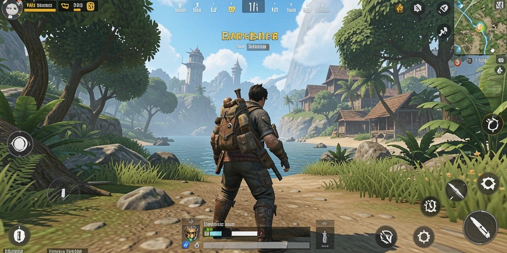 Gameplay menarik dalam dunia terbuka VV62 yang fantastis.
